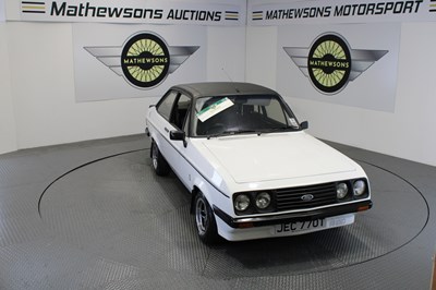 Lot 81 - 1979 FORD ESCORT RS CUSTOM