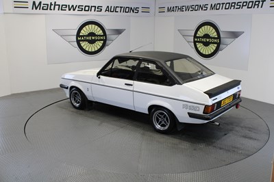 Lot 81 - 1979 FORD ESCORT RS CUSTOM