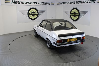Lot 81 - 1979 FORD ESCORT RS CUSTOM