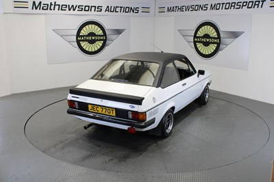 Lot 81 - 1979 FORD ESCORT RS CUSTOM