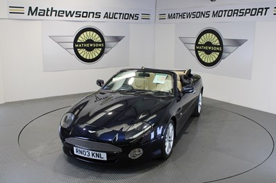 Lot 152 - 2003 ASTON MARTIN DB7 VANTAGE VOLANTE AUTO