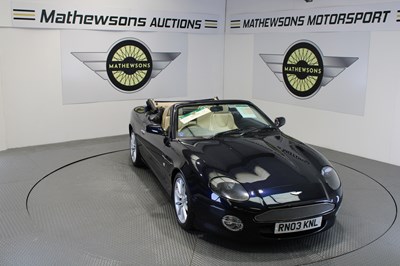 Lot 152 - 2003 ASTON MARTIN DB7 VANTAGE VOLANTE AUTO