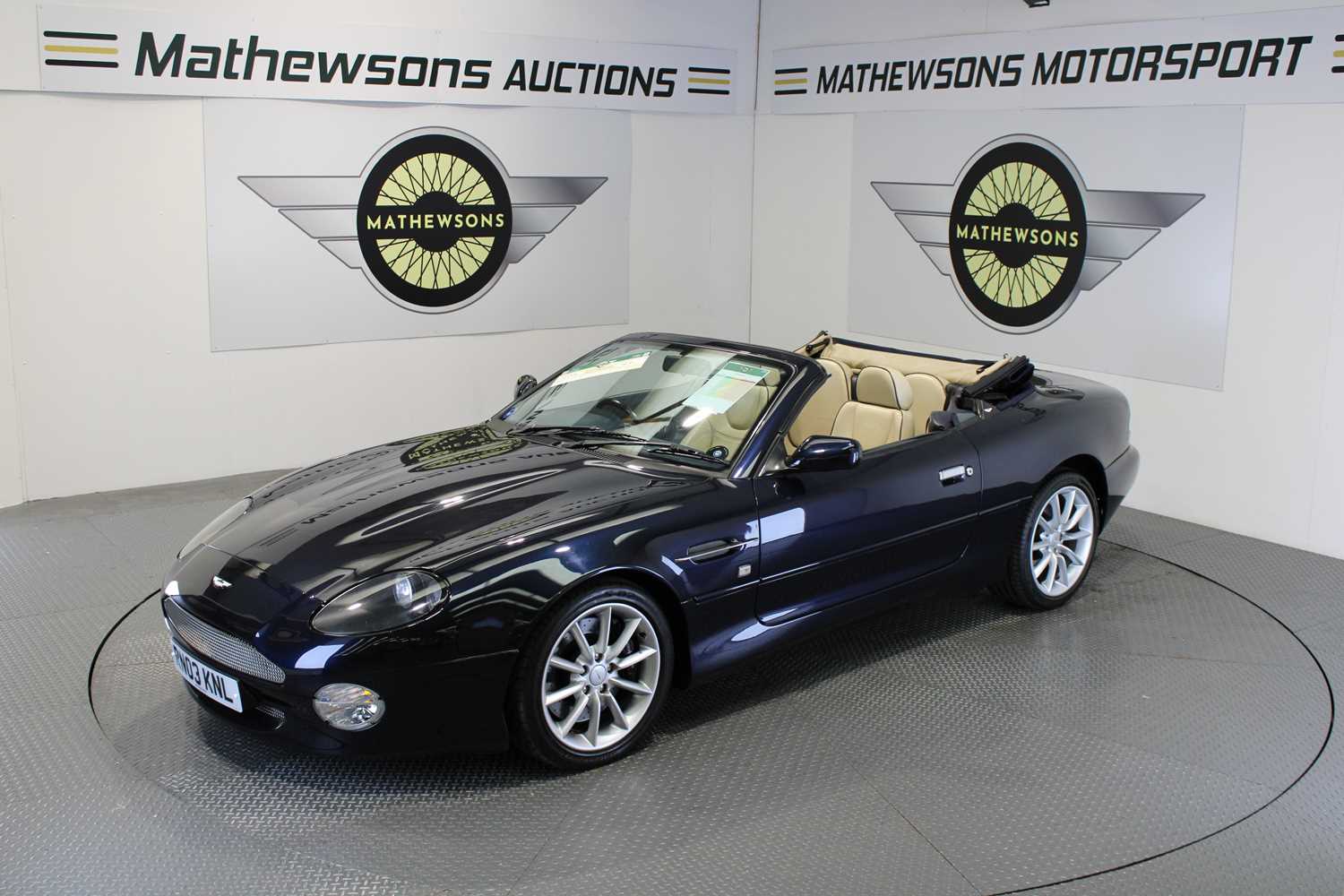 2003 ASTON MARTIN DB7 VAN...