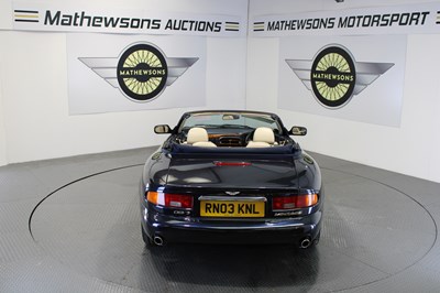 Lot 152 - 2003 ASTON MARTIN DB7 VANTAGE VOLANTE AUTO