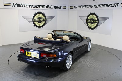 Lot 152 - 2003 ASTON MARTIN DB7 VANTAGE VOLANTE AUTO