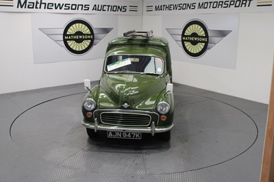 Lot 180 - 1971 MORRIS MINOR VAN
