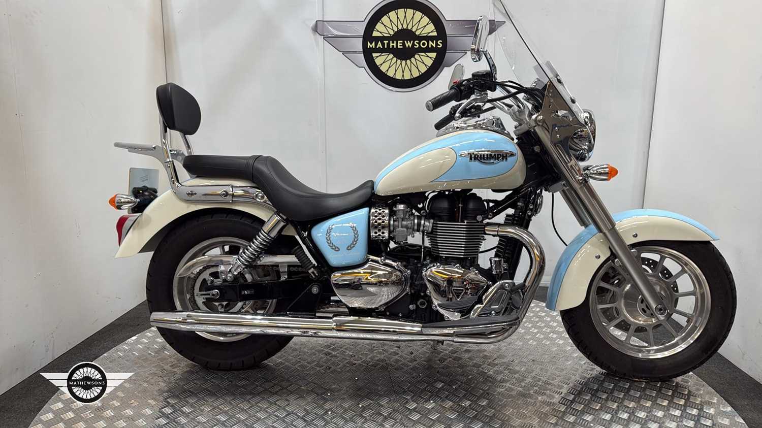 Lot 47 - 2016 TRIUMPH BONNEVILLE AMERICA 865