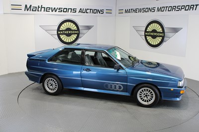 Lot 145 - 1985 AUDI QUATTRO RHD
