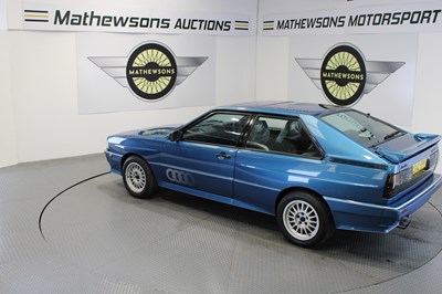 Lot 145 - 1985 AUDI QUATTRO RHD
