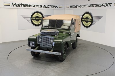 Lot 346 - 1949 LAND ROVER
