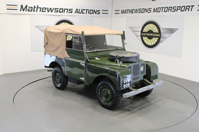 Lot 346 - 1949 LAND ROVER