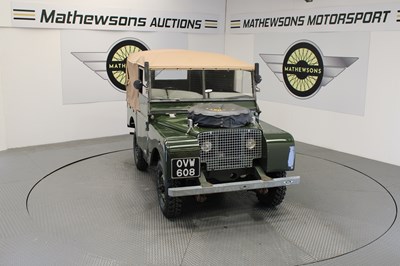 Lot 346 - 1949 LAND ROVER