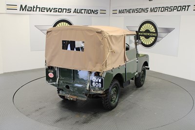 Lot 346 - 1949 LAND ROVER