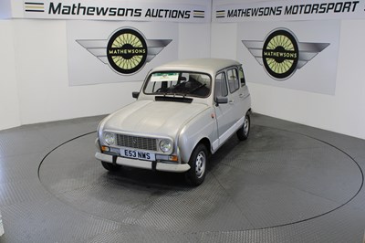 Lot 185 - 1987 RENAULT 4 GTL