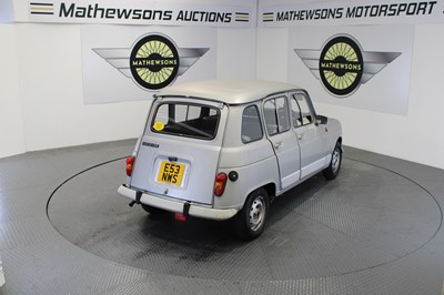 Lot 185 - 1987 RENAULT 4 GTL