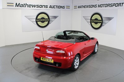 Lot 354 - 2002 MG TF