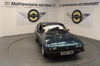 Lot 356 - 1987 FORD CAPRI 280