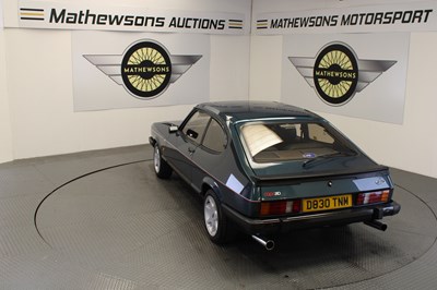 Lot 356 - 1987 FORD CAPRI 280
