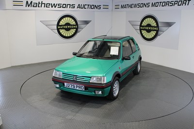 Lot 326 - 1991 PEUGEOT 205 GTI