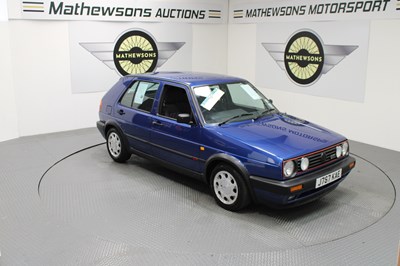 Lot 218 - 1991 VOLKSWAGEN GOLF GTI