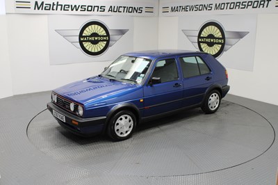 Lot 218 - 1991 VOLKSWAGEN GOLF GTI