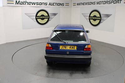 Lot 218 - 1991 VOLKSWAGEN GOLF GTI
