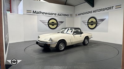 Lot 310 - 1975 TRIUMPH SPITFIRE