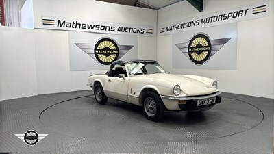 Lot 310 - 1975 TRIUMPH SPITFIRE