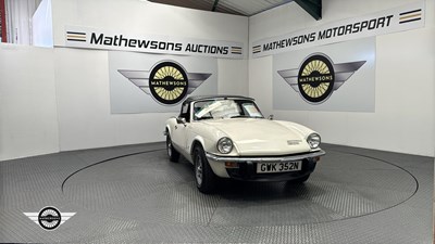 Lot 310 - 1975 TRIUMPH SPITFIRE
