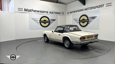 Lot 310 - 1975 TRIUMPH SPITFIRE