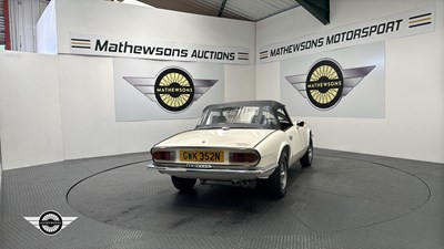 Lot 310 - 1975 TRIUMPH SPITFIRE
