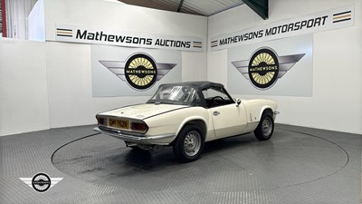 Lot 310 - 1975 TRIUMPH SPITFIRE