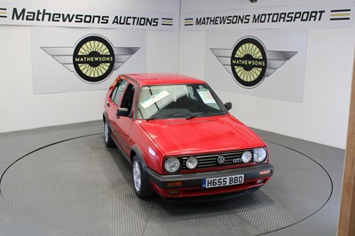 Lot 235 - 1991 VOLKSWAGEN GOLF GTI