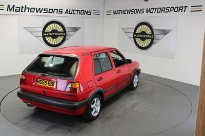 Lot 235 - 1991 VOLKSWAGEN GOLF GTI