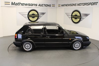 Lot 244 - 1987 VOLKSWAGEN GOLF GTI