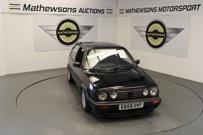 Lot 244 - 1987 VOLKSWAGEN GOLF GTI