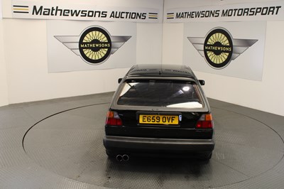 Lot 244 - 1987 VOLKSWAGEN GOLF GTI