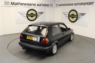 Lot 244 - 1987 VOLKSWAGEN GOLF GTI