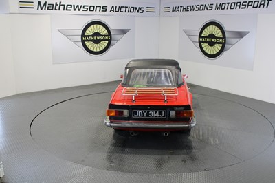 Lot 250 - 1971 TRIUMPH TR6