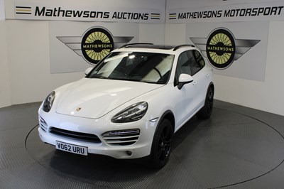Lot 254 - 2012 PORSCHE CAYENNE V6 D TIPTRONIC
