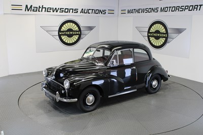 Lot 256 - 1953 MORRIS MINOR