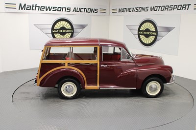 Lot 382 - 1970 MORRIS TRAVELLER