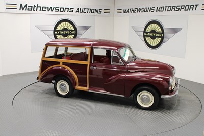 Lot 382 - 1970 MORRIS TRAVELLER