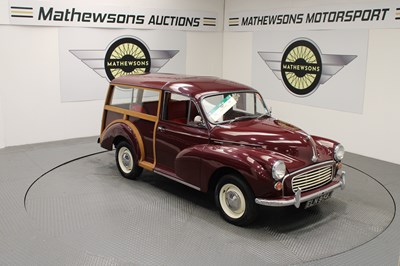 Lot 382 - 1970 MORRIS TRAVELLER