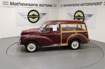 Lot 382 - 1970 MORRIS TRAVELLER