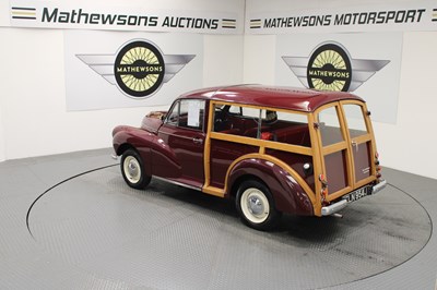Lot 382 - 1970 MORRIS TRAVELLER