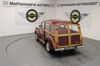 Lot 382 - 1970 MORRIS TRAVELLER