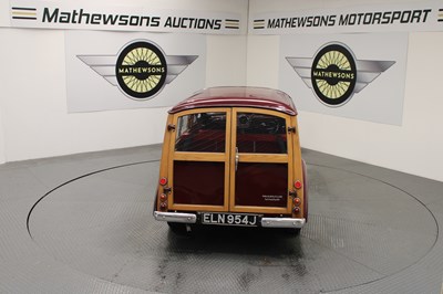 Lot 382 - 1970 MORRIS TRAVELLER