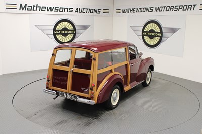 Lot 382 - 1970 MORRIS TRAVELLER