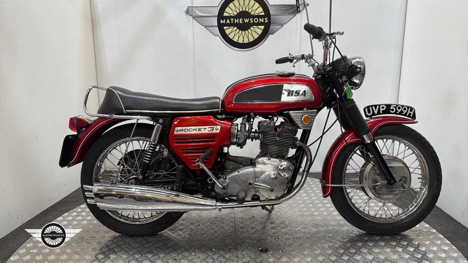 Lot 3 - 1969 BSA A75R ROCKET 3